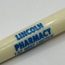 VTG Ballpoint Pen Lincoln Pharmacy Kansas Bob Nichols picture