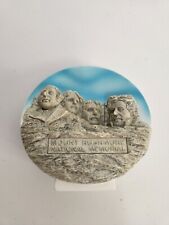 Vintage Mount Rushmore Souvineur Desktop Paperweight History Teacher Gift picture