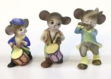 Vintage Lefton Patriotic Mice, set of 3, EXCELLENT CONDITION  picture