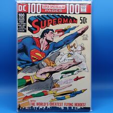 Superman #252 -🗝️ Iconic Neal Adams Wraparound Cover - VF+  picture