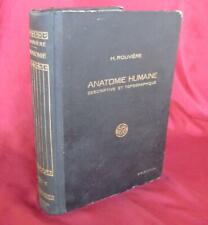 1943 VINTAGE FRENCH MEDICAL HARDCOVER BOOK – HUMAN ANATOMY vol. 2 picture