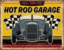 New Tin Signs Hot Rod Garage 2105 picture