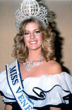 Venezuelan Irene Saez Miss Universe 1981 20th July 1981 New York USA Old Photo picture