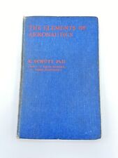 WW2 British/ German The Elements of Aeronautics 1941 Book By K.Schutt picture