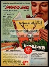 1948 Stoeger SHOOTER'S BIBLE Print AD Collectible Advertising Page picture