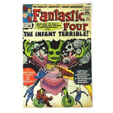 Fantastic Four (1961 series) #24 in Very Fine minus condition. Marvel comics [o` picture