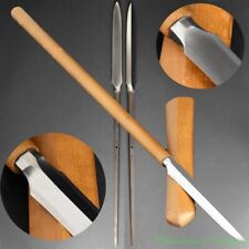 Japanese Long Yari Spear Polearm Sword Tamahagane Steel (ORDER PRODUCTION) #1754 picture