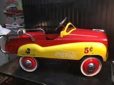 Vintage, Original Gear Box  Coca Cola Pedal Car  40in Child Size Metal Toy picture