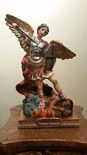 San Miguel St Michael Slays the Demon Figurine Statue for Home D?cor, 8 In picture