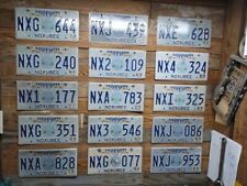 2018 Mississippi expired lot of (30) guitars Craft  License plates NMJ 644 picture