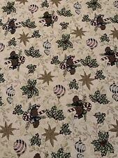 Vintage Gorgeous Matlasse Christmas Holly Berry Tablecloth 51