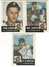 1991 Topps Archives '53 #249 Ed O'Brien Signed Baseball Card Pirates Dec 2014 picture