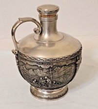 Embossed Artina SKS Zinn 95% Pewter Tankard Flask Pitcher Stein Germany picture