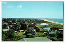 c1960's View of East Beach Maschaug Pond Watch Hill Rhode Island RI Postcard picture