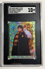 2001 Panini Harry Potter Philosopher's Stone Pop 5 #203 Sticker Gold SGC 10 Rare picture