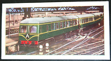 British Railways  Scottish Region  DMU   Vintage 1962 Colour Card  BD24M picture