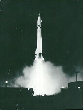 J.S Launches Earth Satellite With Jupiter C Rocket - Vintage Photograph 2335377 picture