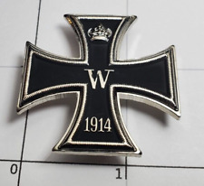 German WW1 Iron Cross 1914 EK1 Medal WIDE PIN Eisernes Kreuz Imperial picture