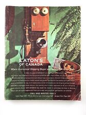 Vintage 1962 1962 Eaton Canada Fall Winter Color and Black White Catalog K479 picture