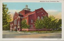 Postcard Methodist Church Clarksdale MS Mississippi  picture