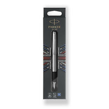 Parker Jotter Fountain Pen, Stainless Steel Body with Chrome Trim, Medium Point picture
