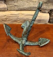 NEW Vintage Antique Style Bronze Patina Metal Anchor Incredible Home Decor picture