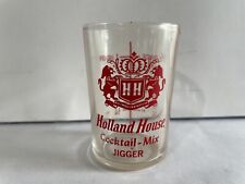 Vintage Holland House Cocktail Mix Jigger Shot Glass picture