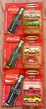 New SEALED 2001 Matchbox Coca Cola 1950 1960 1970 Coke Collection Chevy VW Ford picture