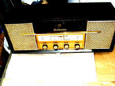 Vintage JVC Delmonico AM FM 7 Tube Tabletop Radio TFM-99U Victor Co Japan Works picture