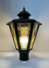 Vintage Original 1960s Mid Century Modern Outdoor Lamp Post Light Light Fixture picture