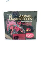1993 Skybox MARVEL MASTERPIECES Trading Cards 36 Packs FACORTY SEALED BOX 1C picture