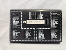 Vintage MCM -GLENN SHAW Creations-  Scrolling Bar Guide 80 Cocktail Recipes picture