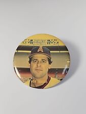 Bob Boone Souvenir Button Pin California Angels Catcher Vintage RARE 3