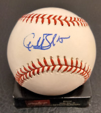 Gordon Beckham Autographed Rawlings Major League Bud Selig Baseball picture