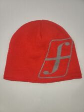 Forum Bennie Toque Red Hat Like New One Size Fit All picture