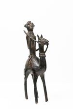 A West African Bronze Riding Figure picture