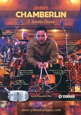 2005 Print Ad of Yamaha Maple Custom Absolute Drum Kit w Jimmy Chamberlin picture