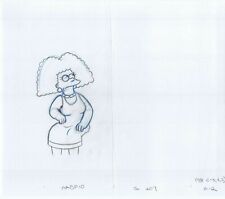Simpsons 2006 Selma Original Art w/COA Animation Production Pencil HABF10 207 A2 picture