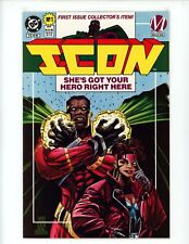 Icon #1 Comic Book 1993 VF- Milestone Dwayne McDuffie DC Comics picture