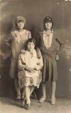 1920s 1st Generation Mexican Family Women Abuela Mom Chicano RPPC as-is RARE picture