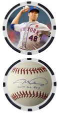 Jacob deGrom - NEW YORK METS - POKER CHIP -  ***SIGNED*** picture