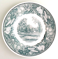 Wedgwood Porcelain Ohio University 1954 Alumni Memorial Auditorium Plate 11