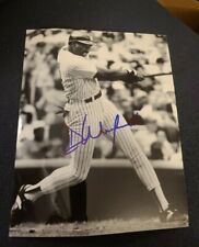 DAVE WINFIELD SIGNED 8X10 PHOTO NEW YORK YANKEES HOF W/COA+PROOF RARE WOW picture