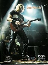 PRS Guitars - JOE WALSH of THE EAGLES - 2017 Print Advertisement picture