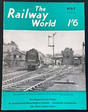 1955 THE RAILWAY WORLD Vintage Magazine Train Locomotive Railroad Trains RR picture
