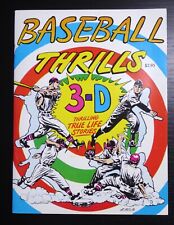 Baseball Thrills 3-D, NM with glasses still attached, 1990 picture