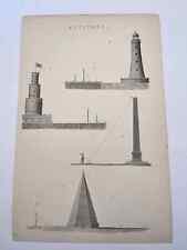 1880s Victorian Era Original Encyclopedia Engraving Print  ALT 6