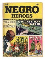 Negro Heroes #1 FR/GD 1.5 1947 picture