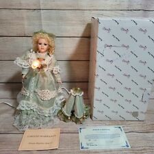Limited Edition Duck House Heirloom Dolls LITE LADY PINK umbrella lamp picture