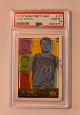 2018-19 Panini Court Kings Rookies III Luka Doncic #177 PSA 10 GEM MINT RC picture